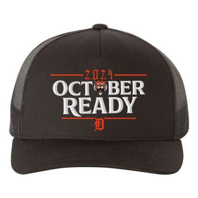 October Ready Funny For Ready Tiger Yupoong Adult 5-Panel Trucker Hat