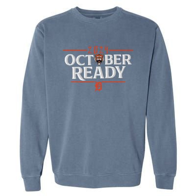 October Ready Funny For Ready Tiger Garment-Dyed Sweatshirt