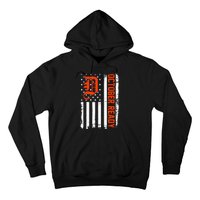 October Ready For Playoff Us Flag Matching Tiger Souvenir Hoodie