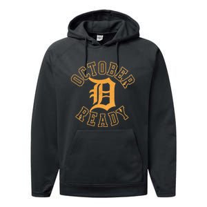 October Ready Funny For Ready Tiger Performance Fleece Hoodie