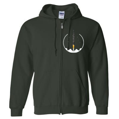 OBOE Rocket Funny Oboist Gift Funny Oboe Full Zip Hoodie