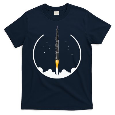 OBOE Rocket Funny Oboist Gift Funny Oboe T-Shirt