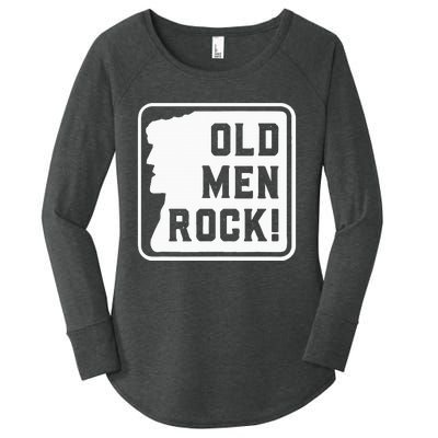 Old Rock Funny Women's Perfect Tri Tunic Long Sleeve Shirt