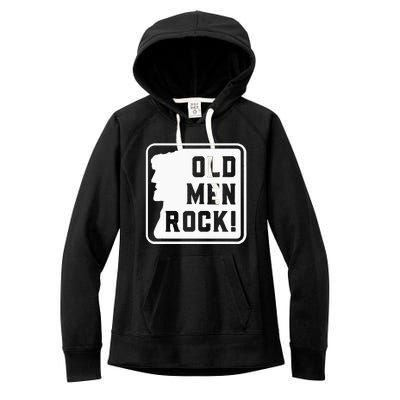 Old Rock Funny Women's Fleece Hoodie