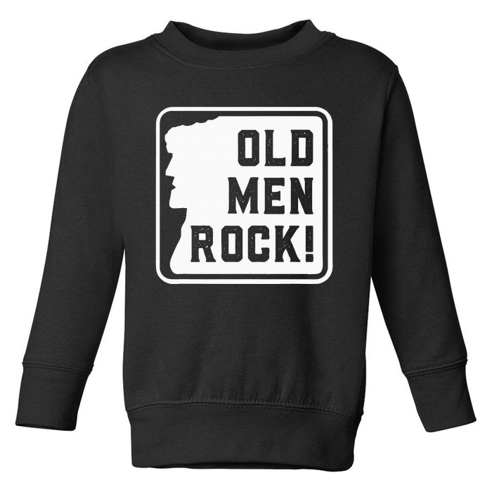 Old Rock Funny Toddler Sweatshirt