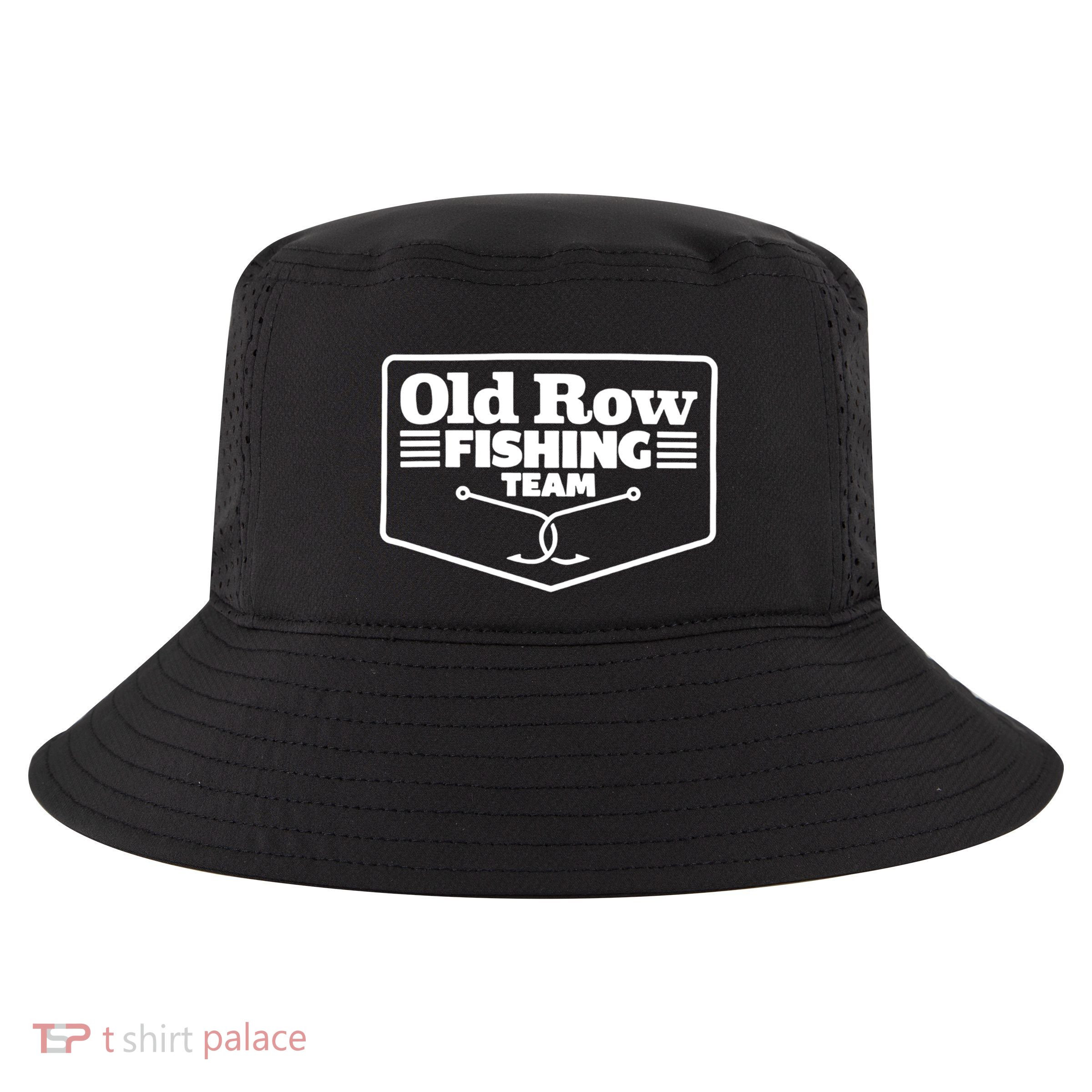 Old Row Fishing Team Funny Cute Gift Cool Comfort Performance Bucket Hat