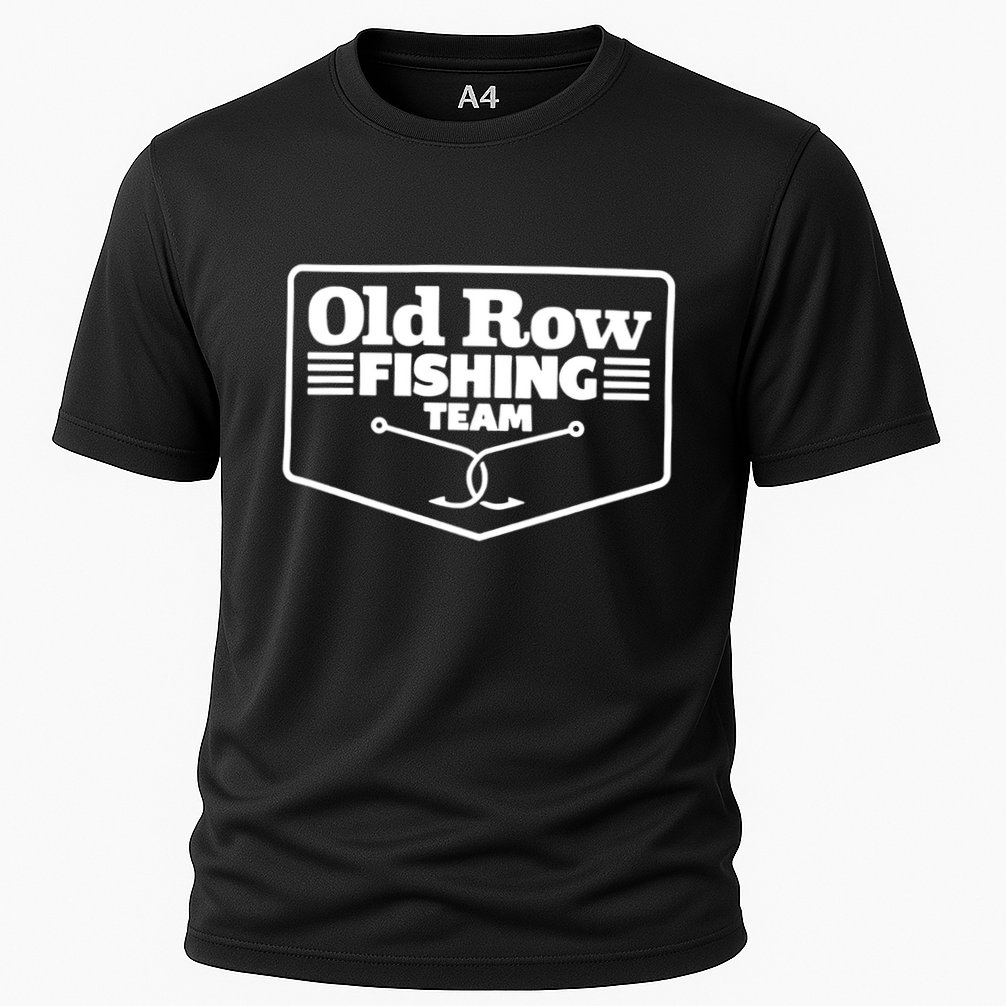 Old Row Fishing Team Funny Cute Gift Cooling Performance Crew T-Shirt
