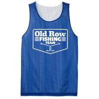 Old Row Fishing Team Funny Cute Gift Mesh Reversible Basketball Jersey Tank