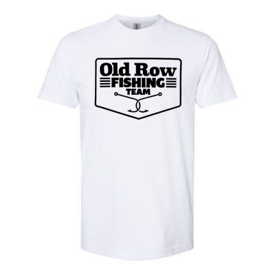 Old Row Fishing Team Funny Cute Gift Softstyle CVC T-Shirt