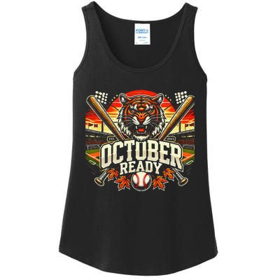 October Ready Funny For Ready Tiger Ladies Essential Tank