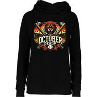 October Ready Funny For Ready Tiger Womens Funnel Neck Pullover Hood