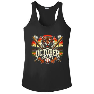 October Ready Funny For Ready Tiger Ladies PosiCharge Competitor Racerback Tank