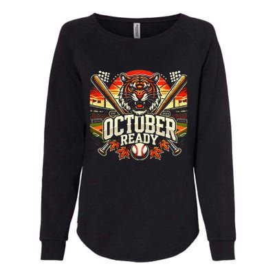 October Ready Funny For Ready Tiger Womens California Wash Sweatshirt