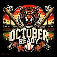 October Ready Funny For Ready Tiger Baby Bodysuit