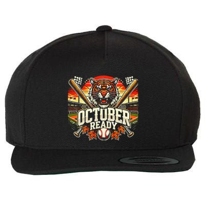 October Ready Funny For Ready Tiger Wool Snapback Cap