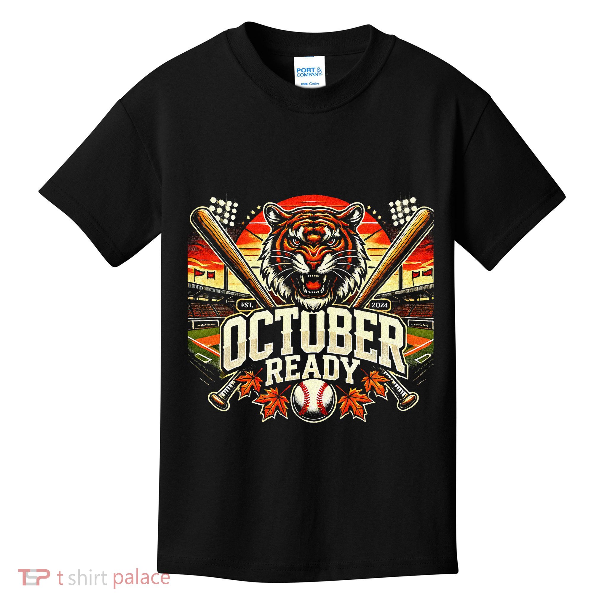 October Ready Funny For Ready Tiger Kids T-Shirt