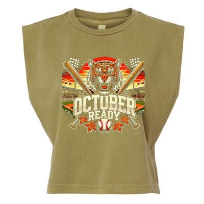 October Ready Funny For Ready Tiger Garment-Dyed Women's Muscle Tee