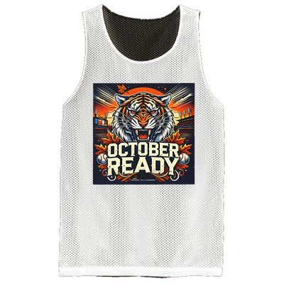 October Ready Funny For Ready Tiger Mesh Reversible Basketball Jersey Tank