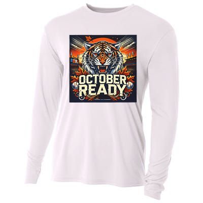 October Ready Funny For Ready Tiger Cooling Performance Long Sleeve Crew