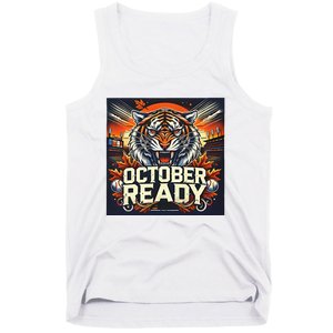 October Ready Funny For Ready Tiger Tank Top