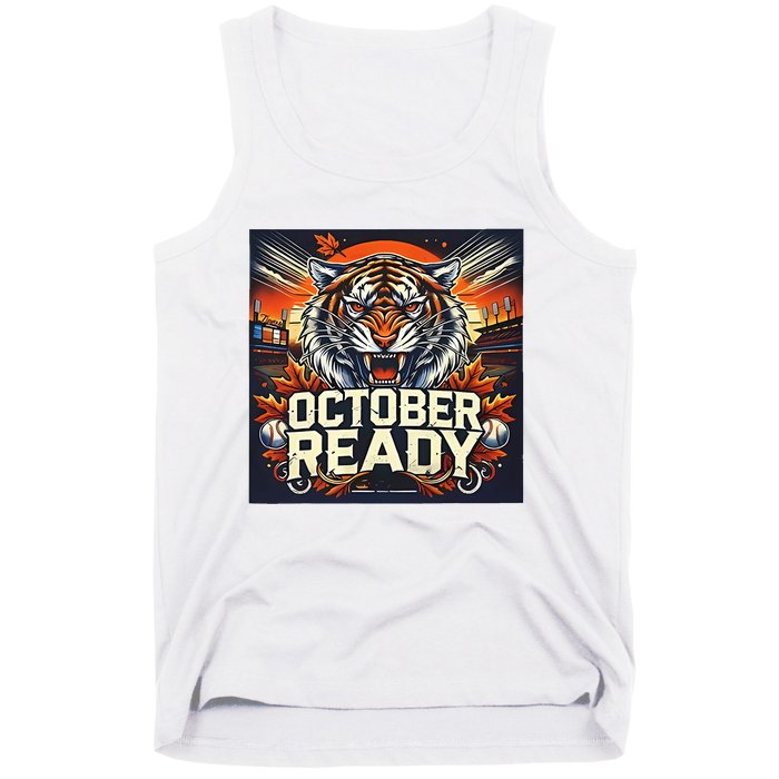 October Ready Funny For Ready Tiger Tank Top