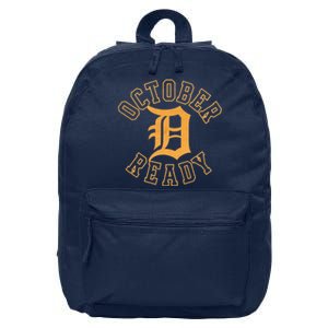 October Ready Funny For Ready Tiger Letter Tiger D Ready 16 in Basic Backpack