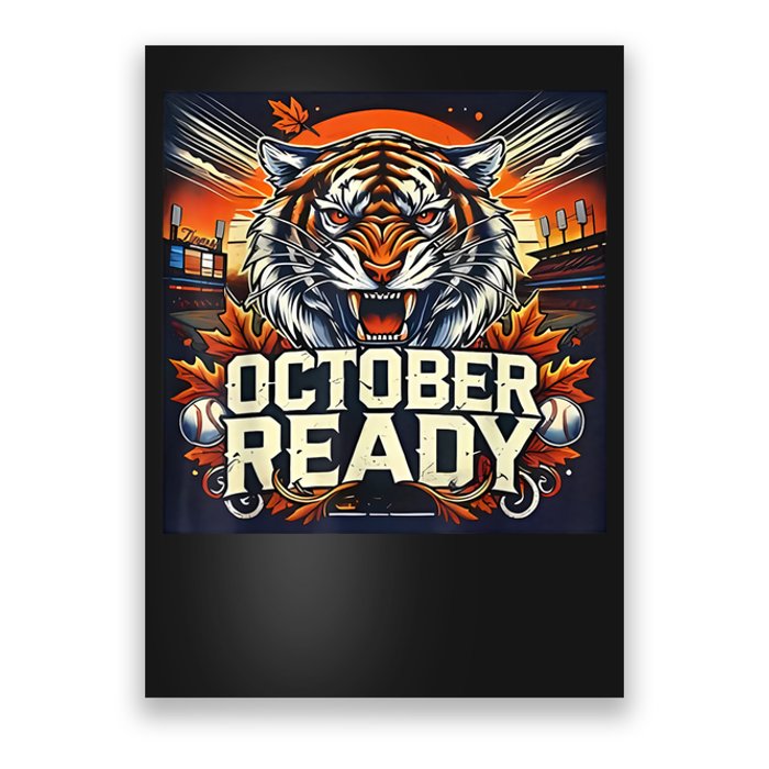 October Ready Funny For Ready Tiger Poster