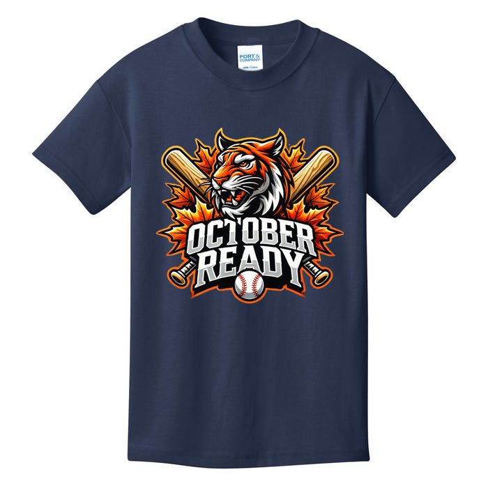 October Ready Funny For Ready Tiger For Ready Tiger Kids T-Shirt