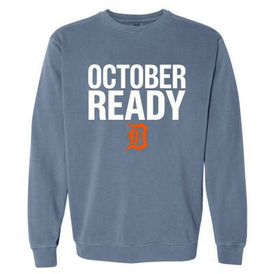 October Ready Funny Garment-Dyed Sweatshirt