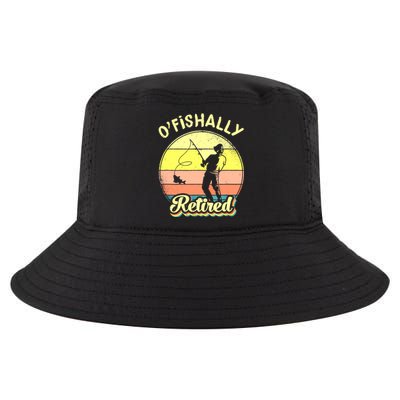 Ofishally Retired Fishing Retirement Cool Comfort Performance Bucket Hat