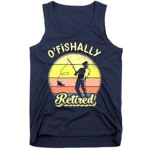 Ofishally Retired Fishing Retirement Tank Top