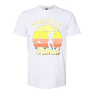 Ofishally Retired Fishing Retirement Softstyle CVC T-Shirt