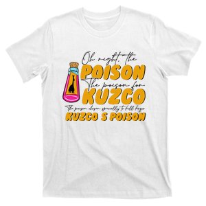 Oh Right For Kuzco Llama Potion Bottle Matching Family Vacation T-Shirt