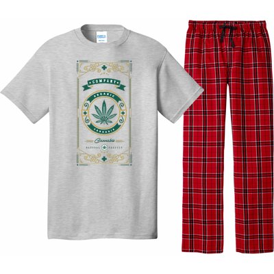 Organic Cannabis Medical Marijuana Pajama Set