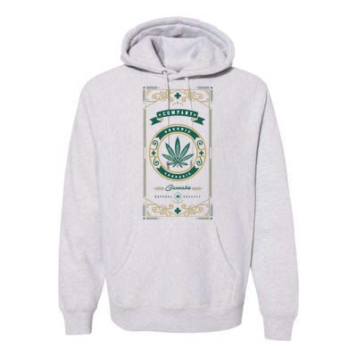 Organic Cannabis Medical Marijuana Premium Hoodie