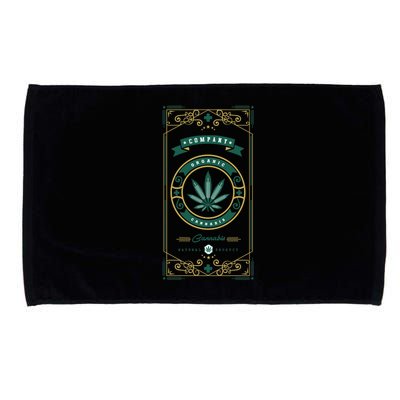 Organic Cannabis Medical Marijuana Microfiber Hand Towel