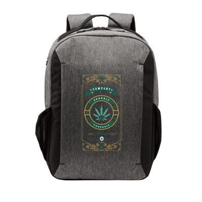 Organic Cannabis Medical Marijuana Vector Backpack