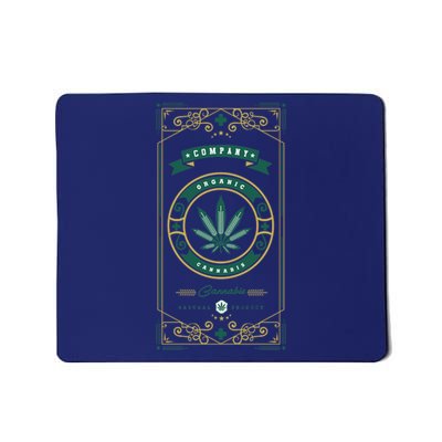 Organic Cannabis Medical Marijuana Mousepad