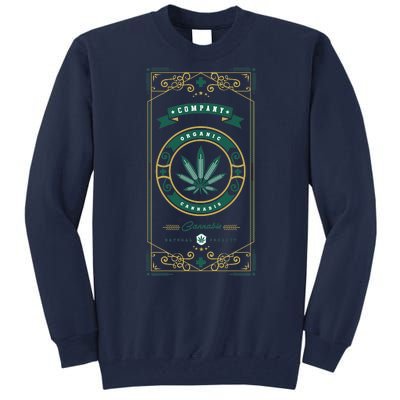 Organic Cannabis Medical Marijuana Tall Sweatshirt