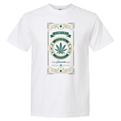 Organic Cannabis Medical Marijuana Garment-Dyed Heavyweight T-Shirt