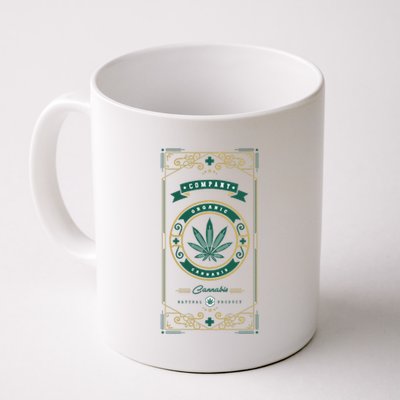 Organic Cannabis Medical Marijuana Coffee Mug