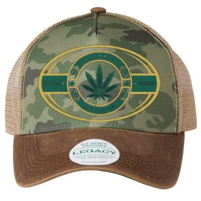 Organic Cannabis Medical Marijuana Gold Seal Legacy Tie Dye Trucker Hat