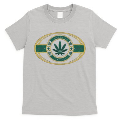 Organic Cannabis Medical Marijuana Gold Seal T-Shirt