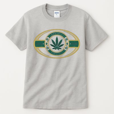 Organic Cannabis Medical Marijuana Gold Seal Tall T-Shirt