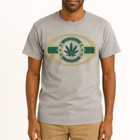 Organic Cannabis Medical Marijuana Gold Seal Tall T-Shirt