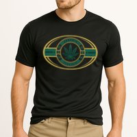 Organic Cannabis Medical Marijuana Gold Seal Performance Shirt
