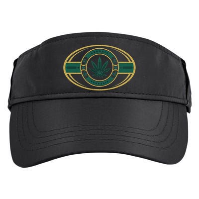 Organic Cannabis Medical Marijuana Gold Seal Adult Drive Performance Visor