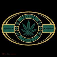 Organic Cannabis Medical Marijuana Gold Seal Baby Bodysuit