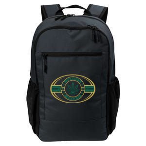 Organic Cannabis Medical Marijuana Gold Seal Daily Commute Backpack