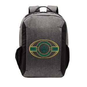 Organic Cannabis Medical Marijuana Gold Seal Vector Backpack